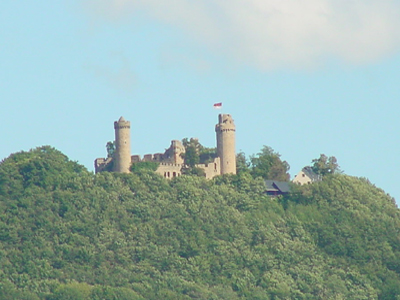 Ansicht der Burg Auerbach